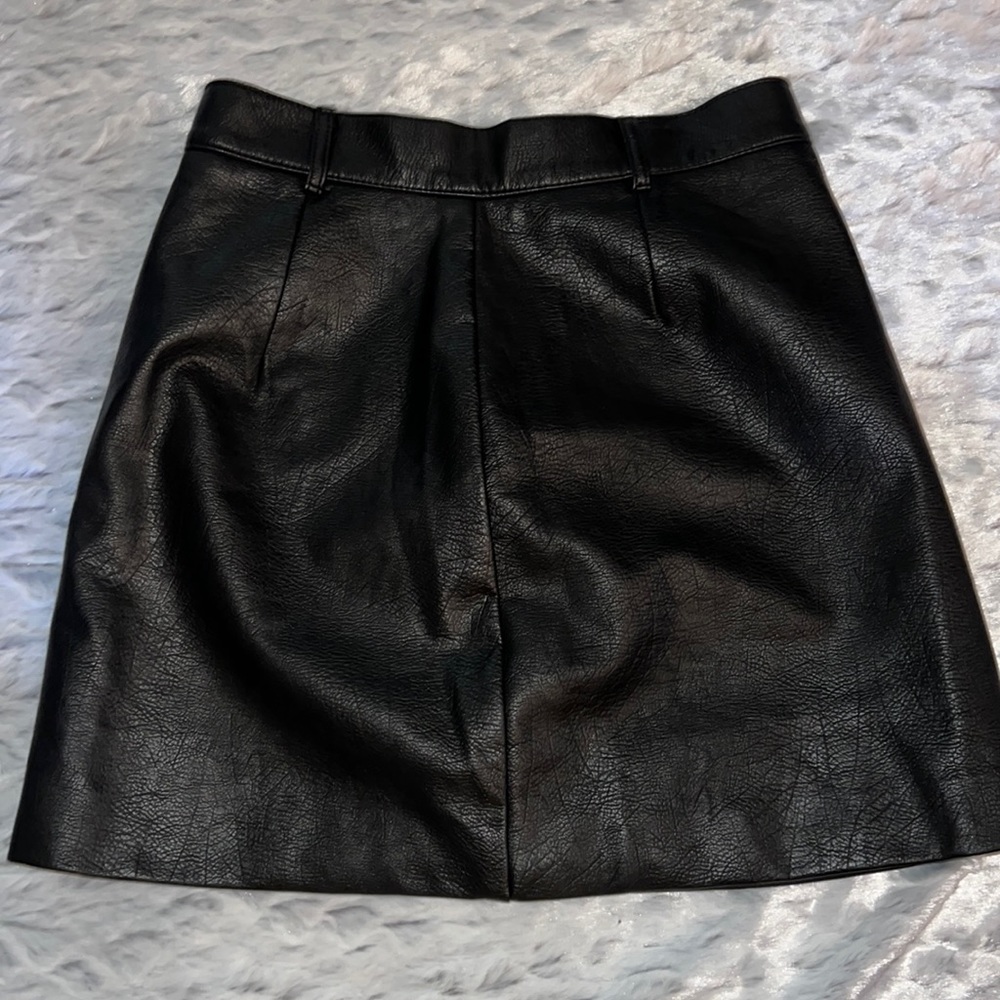 Divided Black A-Line Skirt